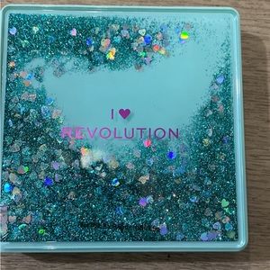I heart revolution never used still protected eye shadow pallets 3pallets 1price